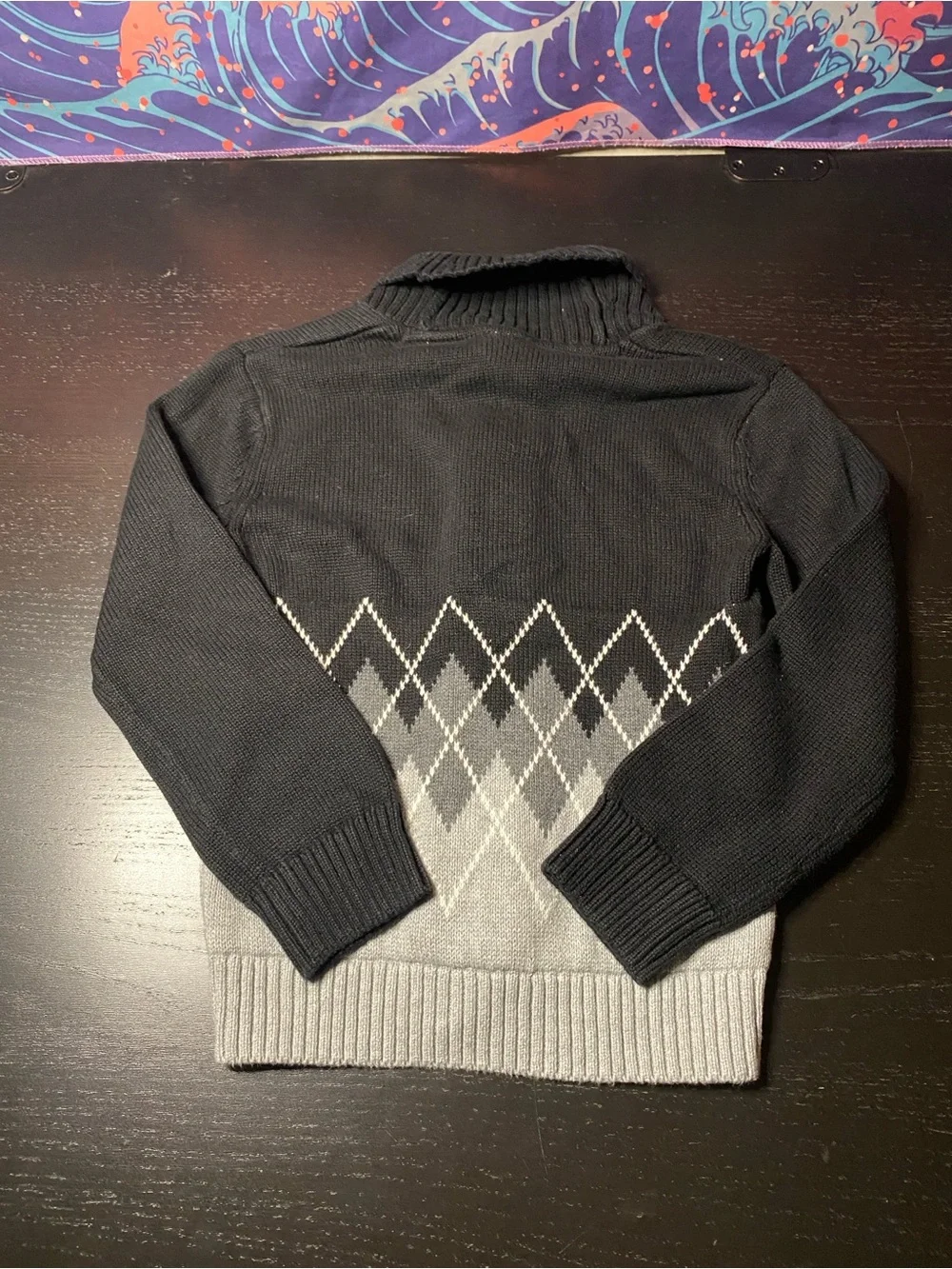 Gymboree Black Ribbed Knit Sweater